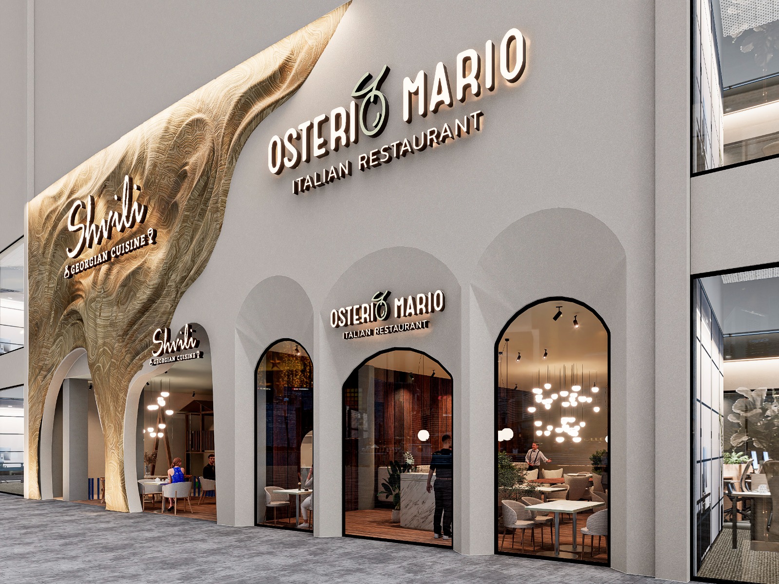 Osteria Mario & Shvili Restaurant